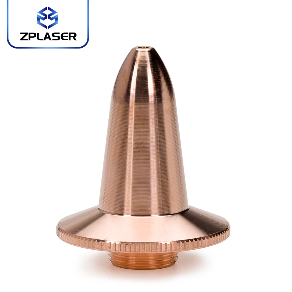 [High-quality] ZPLASER Optical Fiber laser equipment parts red copper M11 D27-H34 laser cutting nozzle protective cover