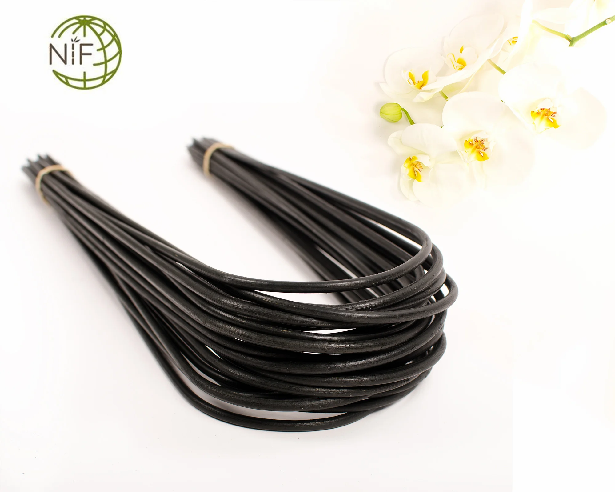 Colourful Custom design anti-mould u shape garden flower support bamboo sticks