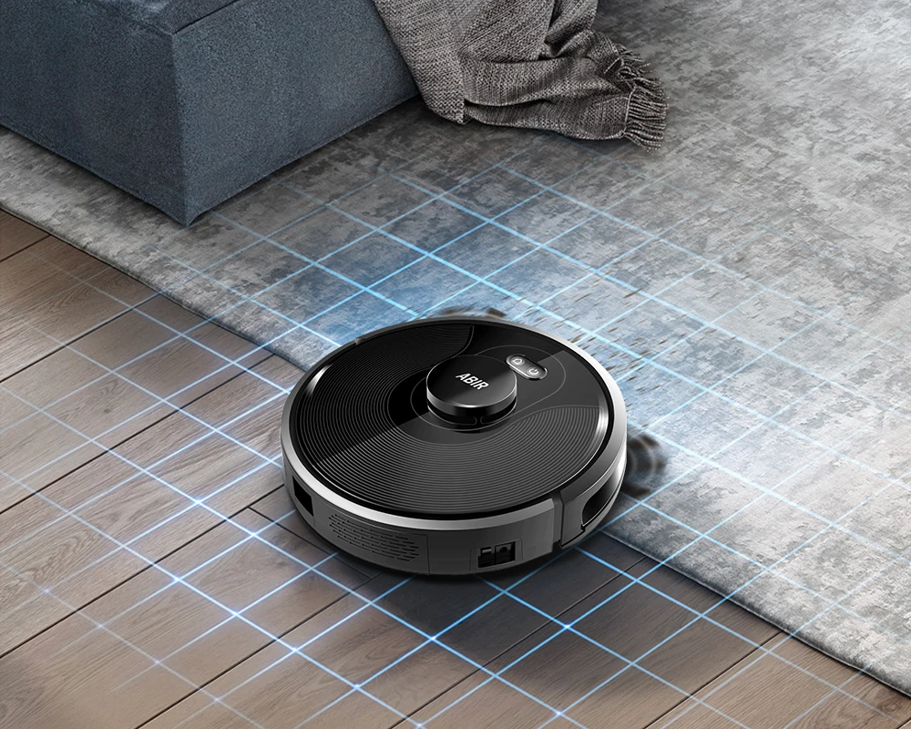Ridar navigation,ABIR X8,TOF border sensor,most efficient,,multiply floor mop  sweeper house cleaning vacuum