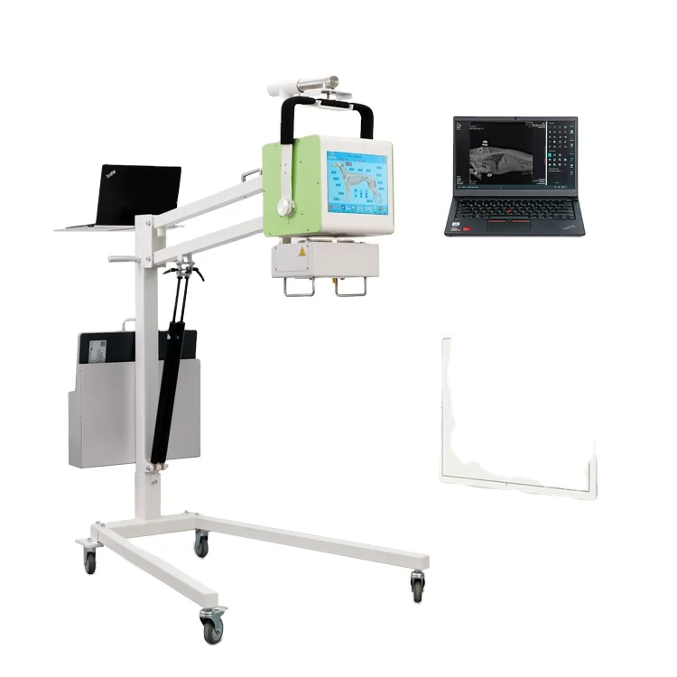 YSX050-C 5.0kW 100mA Vet X-Ray Equipment Mobile and Portable Bracket Digital Veterinary X-ray Unit