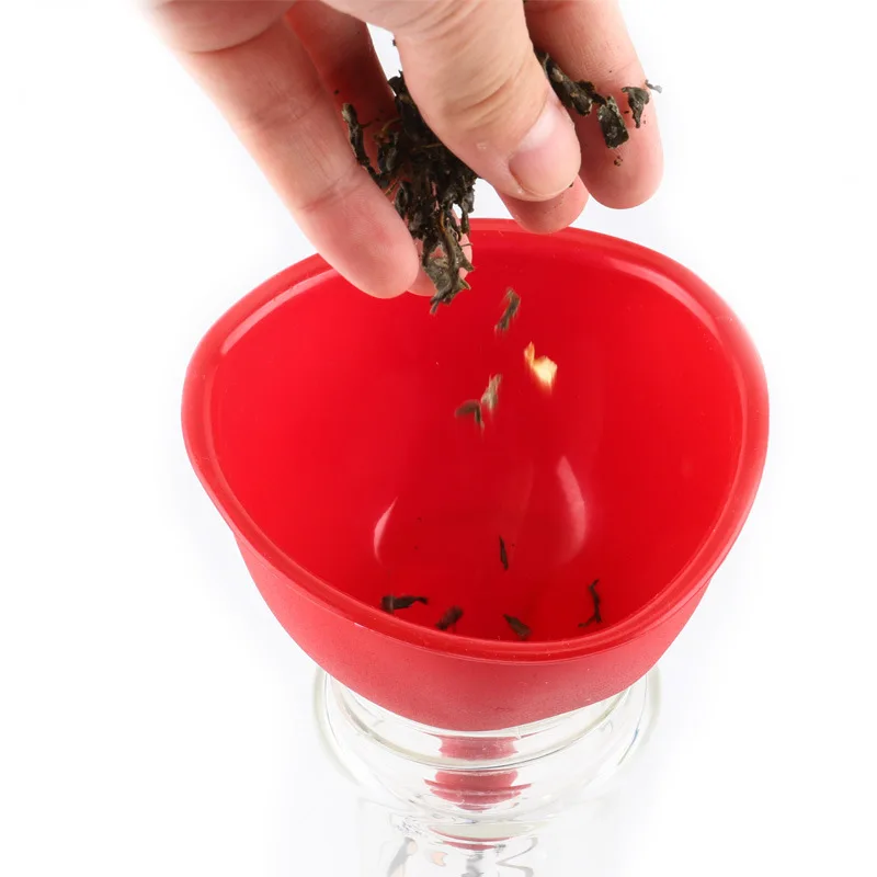 2021 online Top Seller Wholesale New Trending Popular Products   Kitchen Funnel Silicone Liquid Funnel Kitchenware