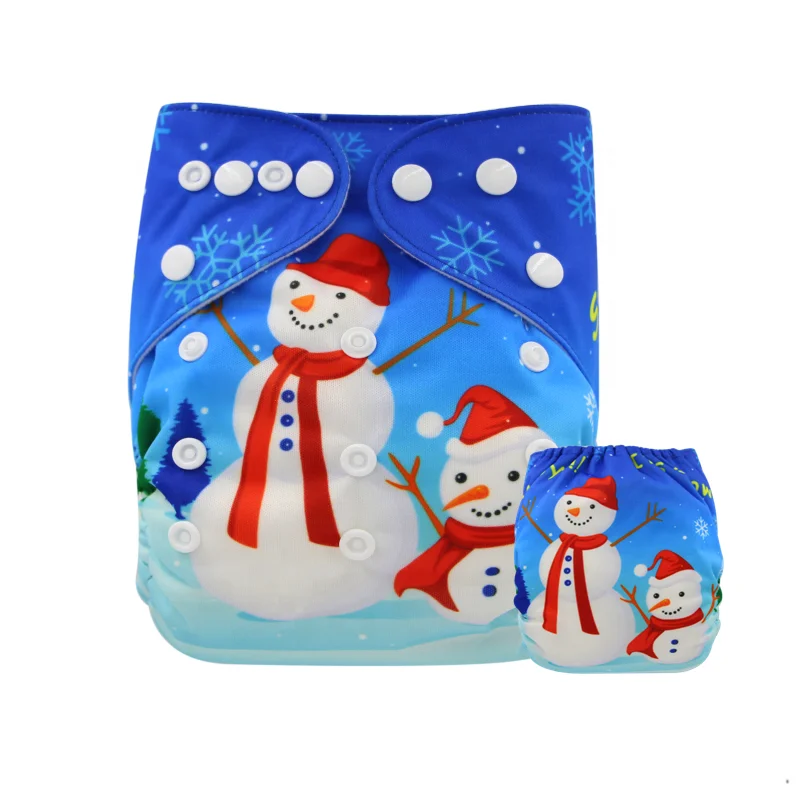 Ohbabyka waterproof diaper wholesale reusable cloth nappy baby diapers merries one size without insert