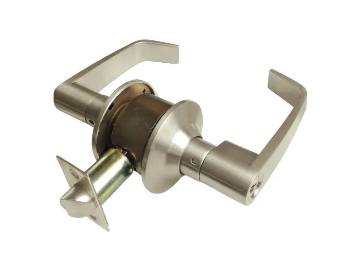 cylindrical lever lockset for zinc alloy interior handle door lock can customized LOGO packing