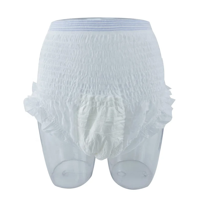 Free sample OEM factory price super thick nappies ladies incontinence adult diaper pants pull up disposable for panties