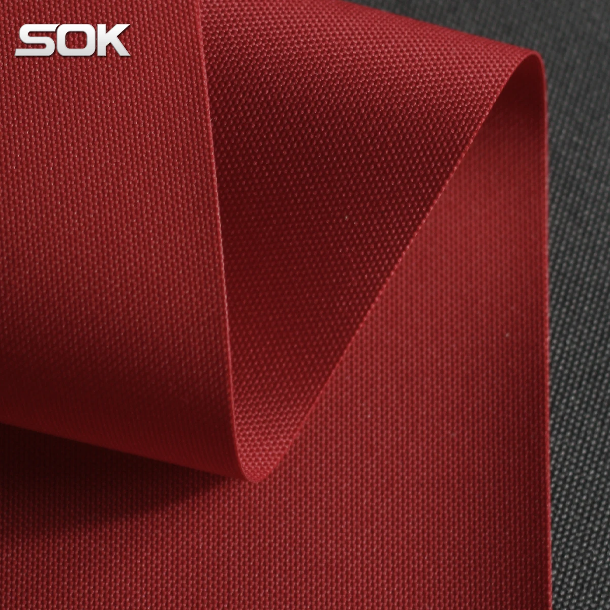 100% раствор окрашенной акриловой ткани для зонта Bimini тент стойкость цвета к свету блеск 2000H 4,5 бордовый