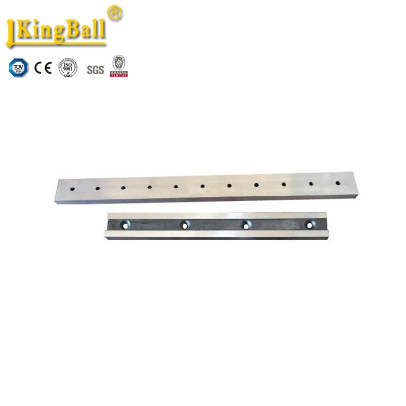 shear blade made in china/steel shear blade/shearing machine parts with high precision