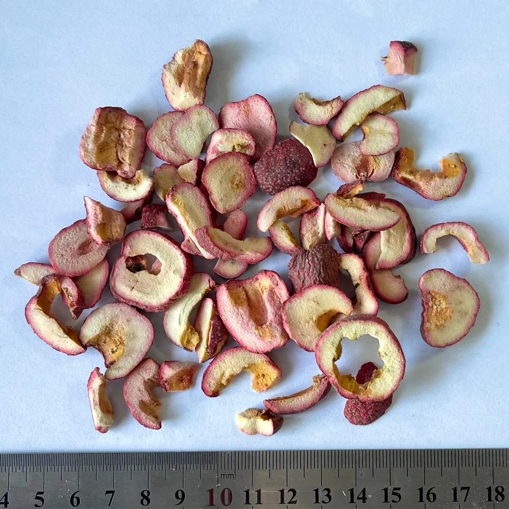 Halal certified Dried fruits product pure dry fruit vacuum freeze dried hawthorn seedless natural berry sliced