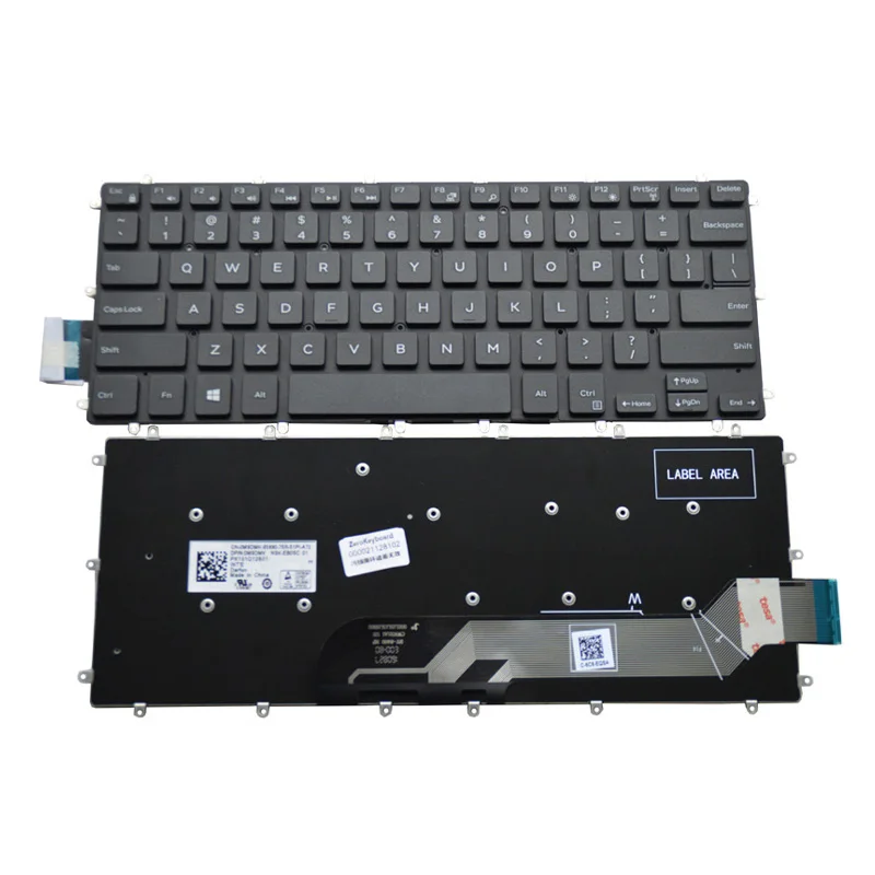 
Laptop keyboard for Dell Inspiron 7378 7460 7466 5568 7569 7579 7368 13-5000 13-5368 13-5378 series US Laptop Keyboard 
