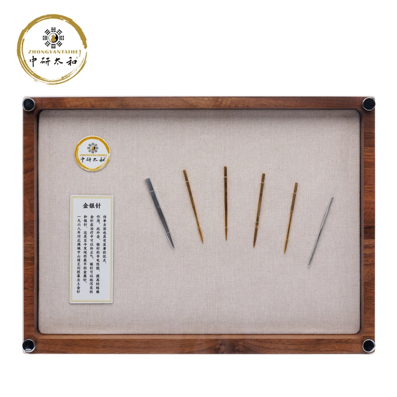 Иглоукалывание образец спектра дисплей с рамкой древняя китайская медицина династий хирургические инструменты