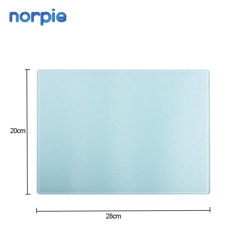 Tempered Glass Cutting Board Kitchen Chopping Board Sublimation Glass Cutting Board