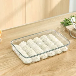 Refrigerator Storage Box With lid Multi Layer Large Capacity Plastic Storage Container