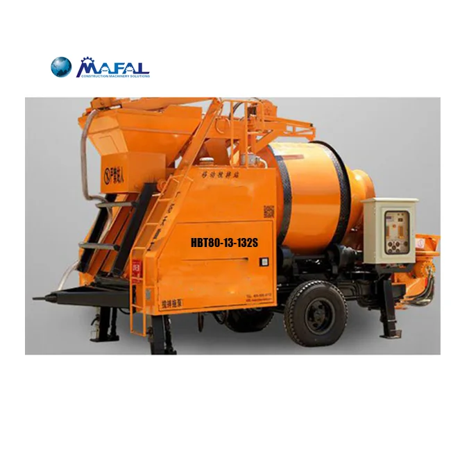 LIU-GONG HBT80-13-132S  new or used trailer  concrete pump machine for sale