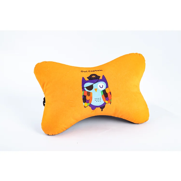 Factory competitive price pattern custom adjustable strap car neck support pillow