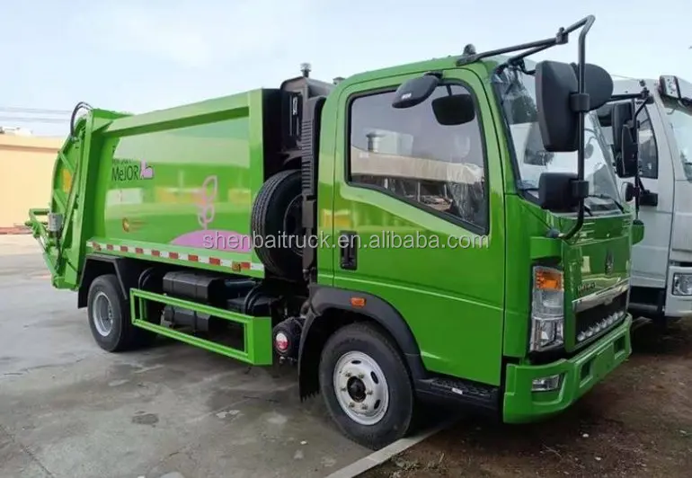 Новинка мусоровоз Howo 4x2 6 куб. М 8 12 3
