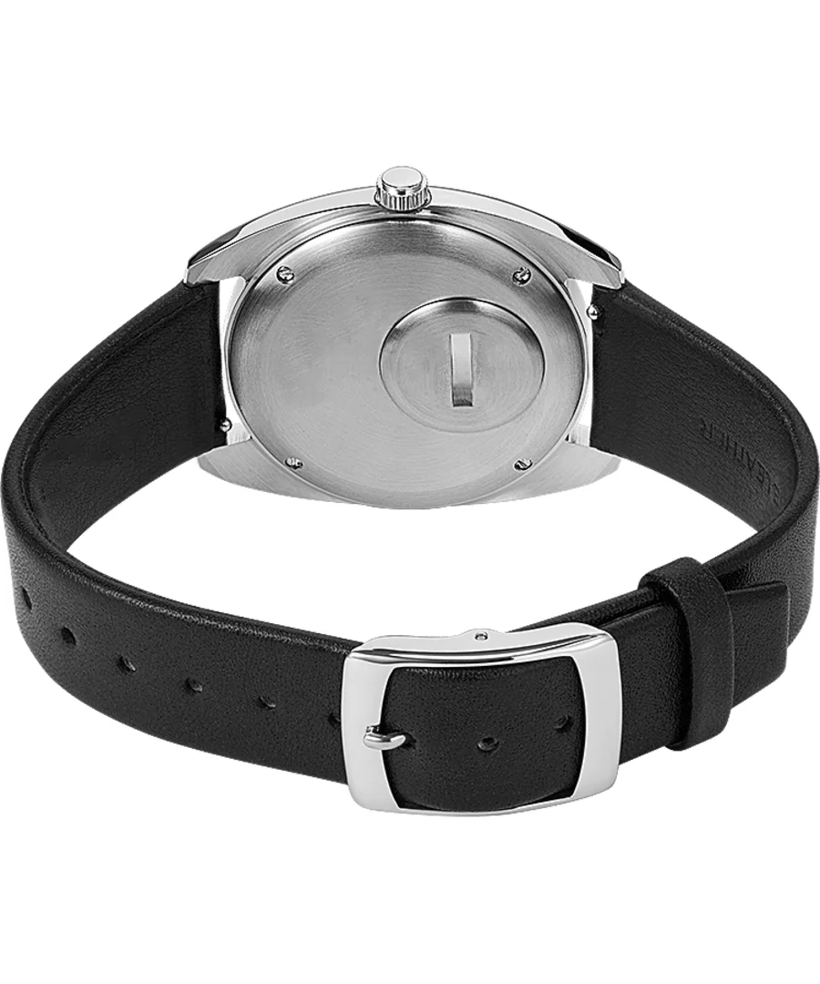 Stylish Dual calendar Domed Sapphire Glass Crystal Wrist Watch for men