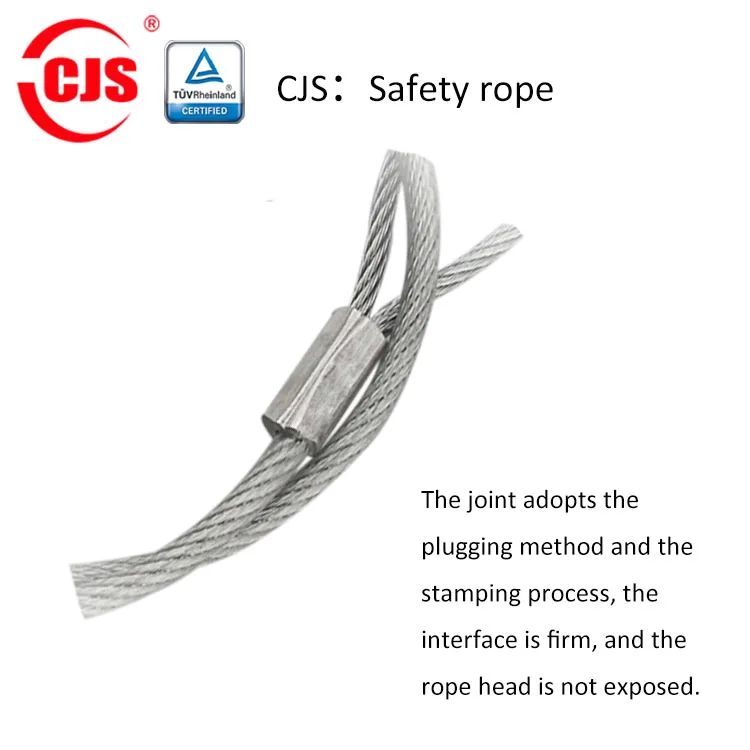 Exhibition Party black silver Ceiling Hook stage truss Hanging System Safety Cable Truss accessories rope