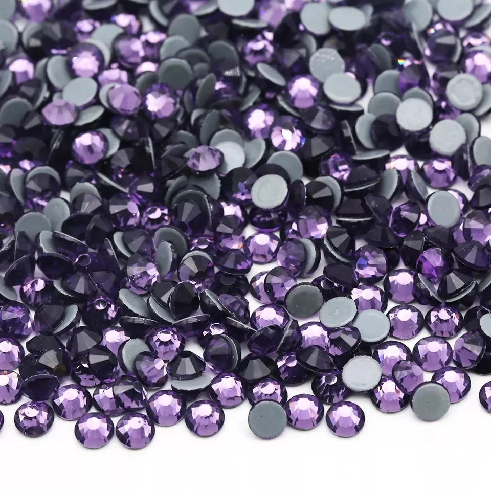 High Quality Smoke Topaz Hotfix Rhinestones For Nail Art/Shoes/Garment Accessories