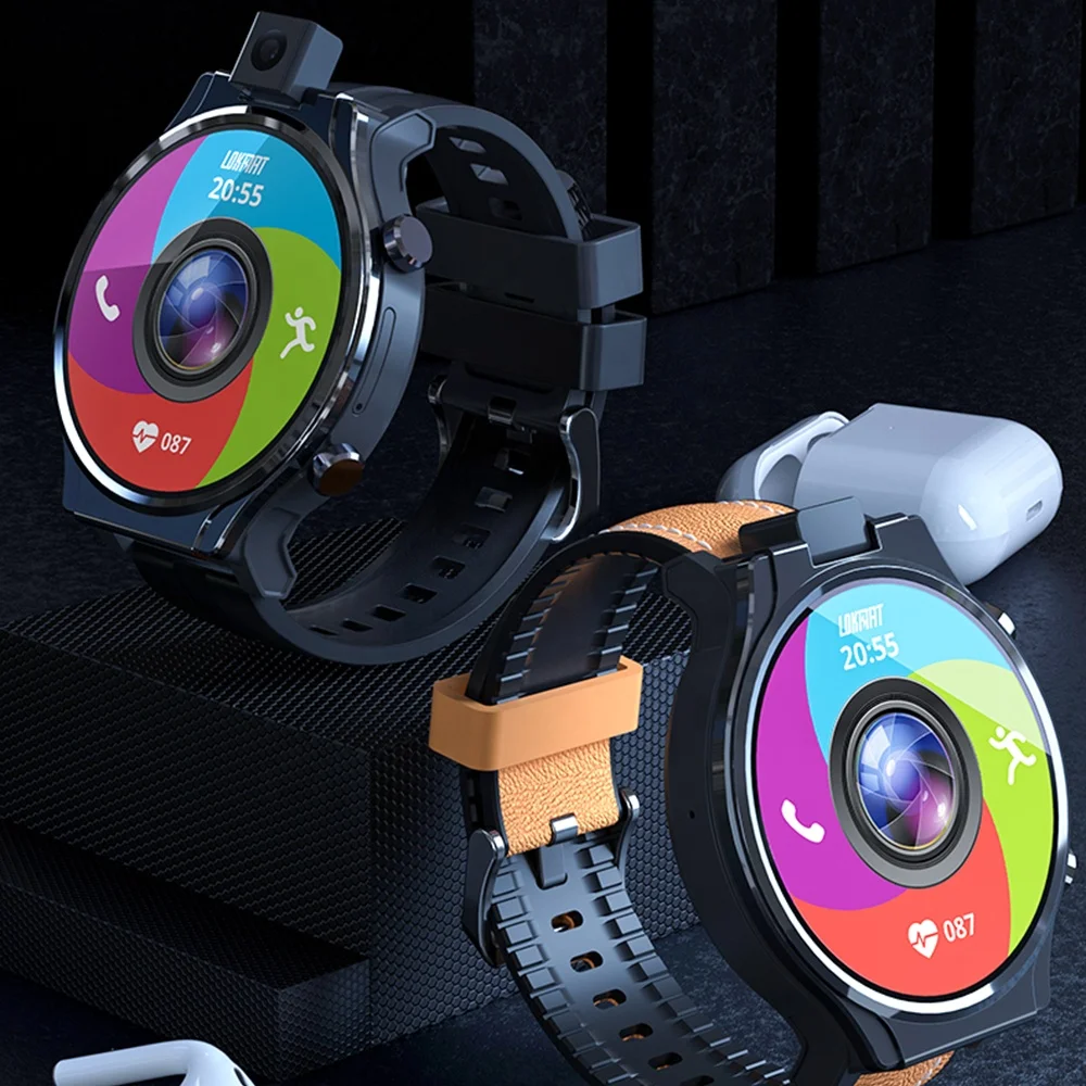 APPLLP PRO SmartWatch with phone video calls with SIM card n Music Movie play Heart rate health fitness smart watch 4G wifi GPS
