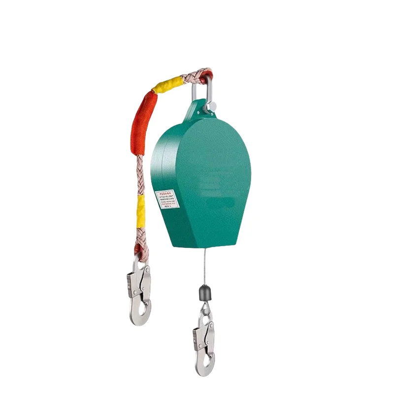 Factory personal protective equipment 3meter to 50m anti fall retractable fall arrester