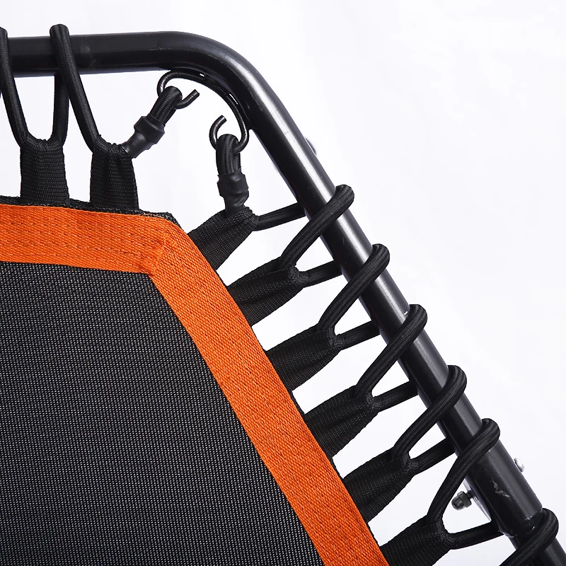 Hot selling 44Inch Hexagonal professional Mini fitness Trampoline Bungee Trampoline With Adjustable T-Bar Adult Trampoline