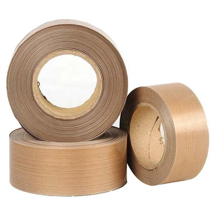 Heat Resistant PTFE Coated Fiberglass Tape Ptfe Adhesive Tape High Temperature Tape for Vacuum Sealer Machine