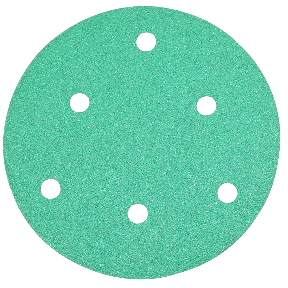 Film Sanding paper Hook and Loop round Sanding Disc with  polish Sand Paper Disc for Automobile