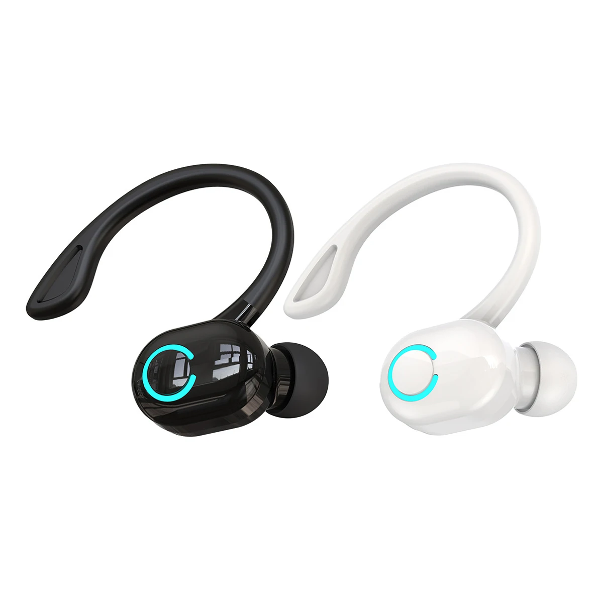 New Design S10 Headphone Wireless Single Ear Hanging Ear in-ear Headset for Business Sporting Running