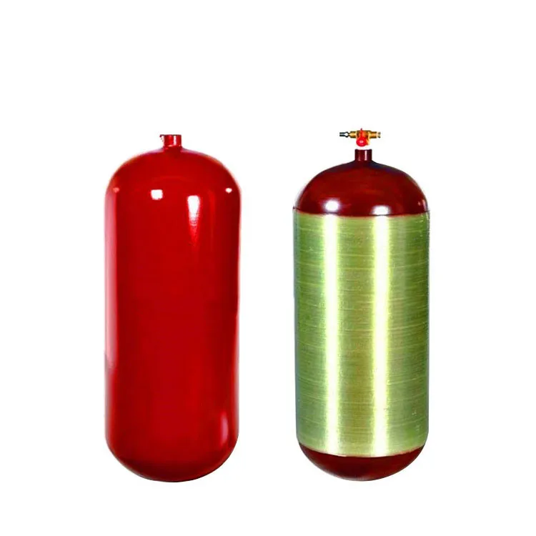 111L Type 2 CNG Cylinders 406mm Wall Thickness Industrial Use for Car Gas Cylinder