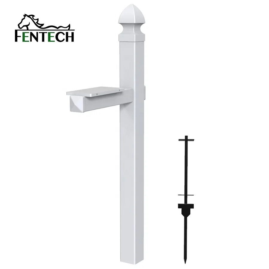 Fentech виниловые ПВХ пластиковые белые почтовые ящики с почтой для дома почтовый ящик