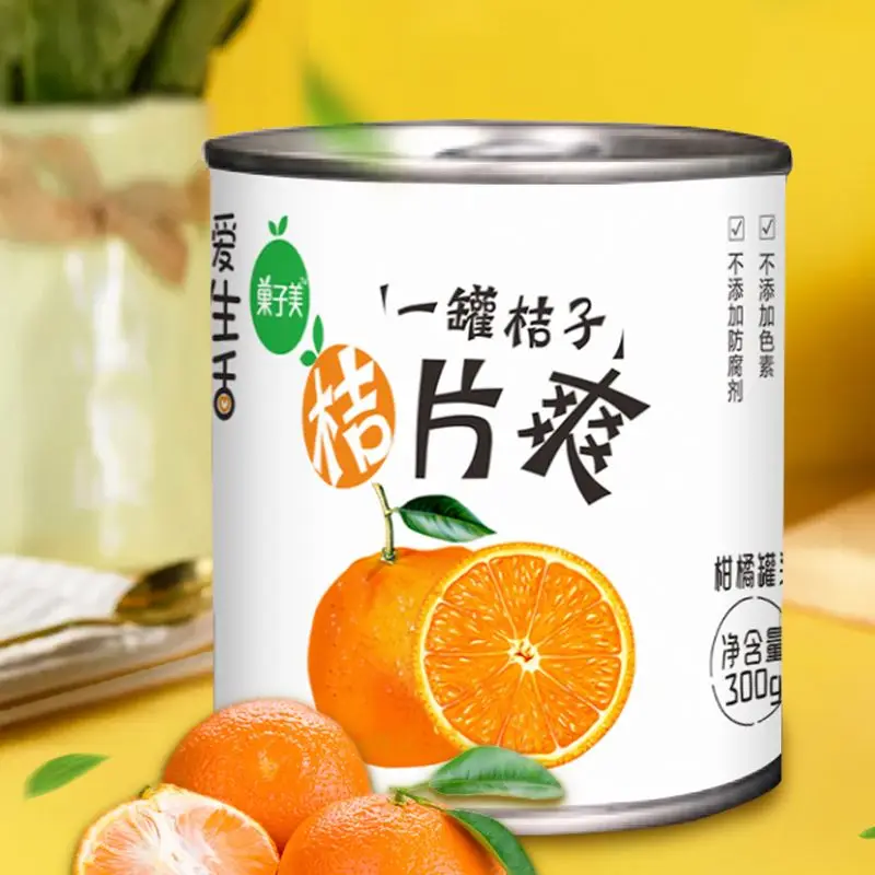  Хороший вкус свежий консервированный мандарин апельсин в сиропе консервированные
