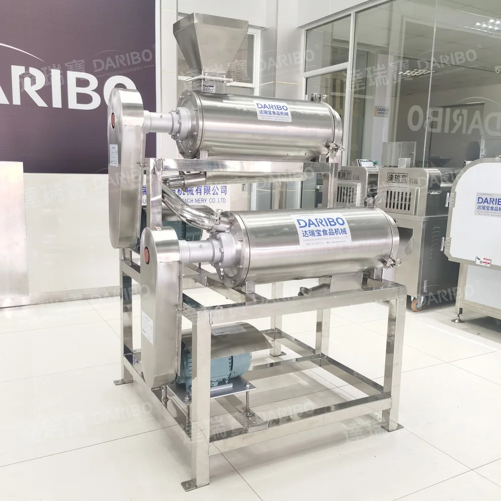 2023 DARIBO Mango Jam Juice Juicer Double Chamber Peach Juicing Equipment for Sale