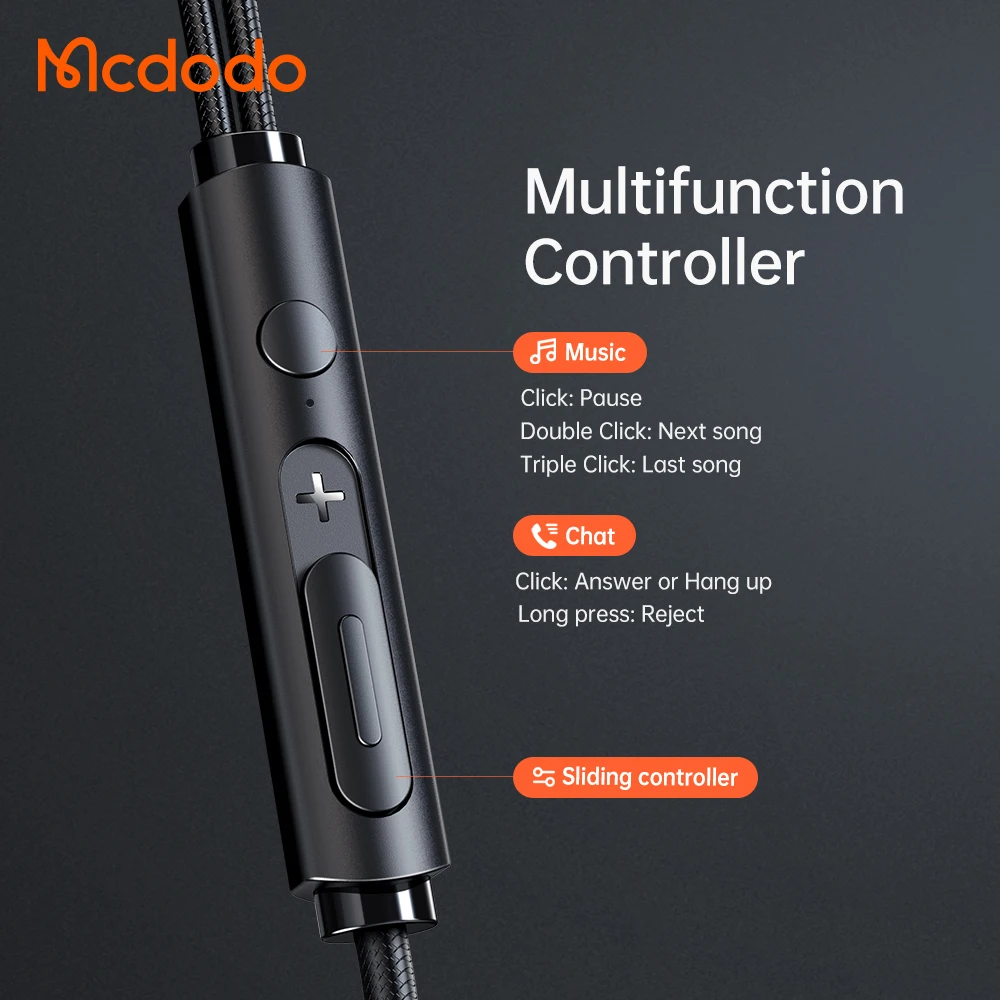 Stereo in Ear Earbuds with Microphone Bass Earbud Dual Mic Volume Control USB Type C Earphones For Google Xiaomi Oppo Samsung