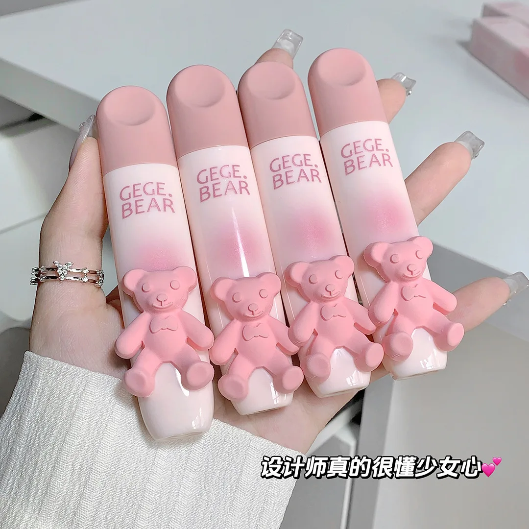 Tender Velvet Lip Glaze Soft Mist White Matte Lip Balm Long Lasting Non-Stick Cup Lip Liner Cream Form with MSDS Certification