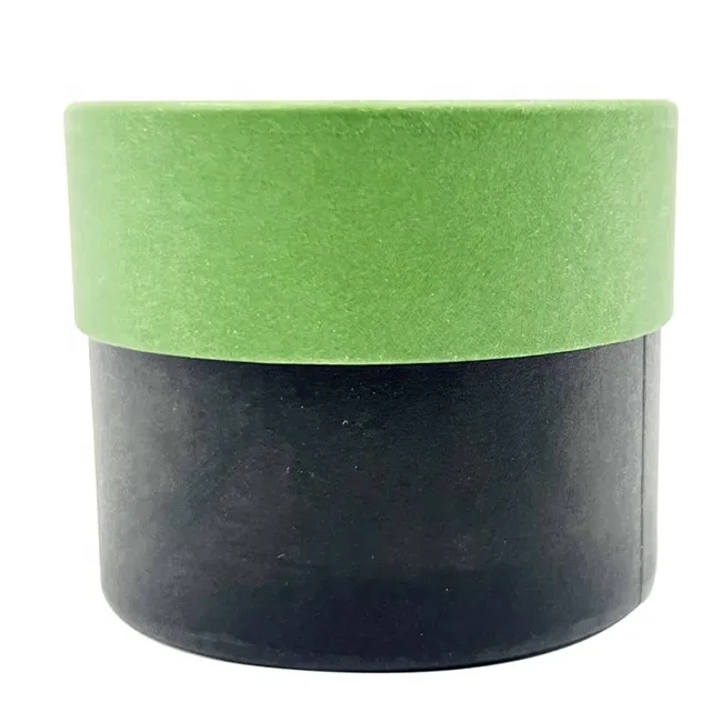 Hot Sale Cylinder Florist Portable Box Hat Box Cardboard Flower Gift Box Gold Stamping Round Flower Black With Ribbon Handle Oem