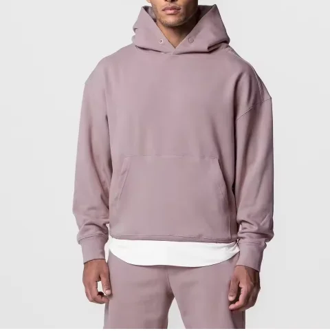 Solid  New Fashion Men Autumn Winter Hooded Street Long Sleeve loose Solid Color Hooded Casual Blouse Fleece Tops White Hoodies