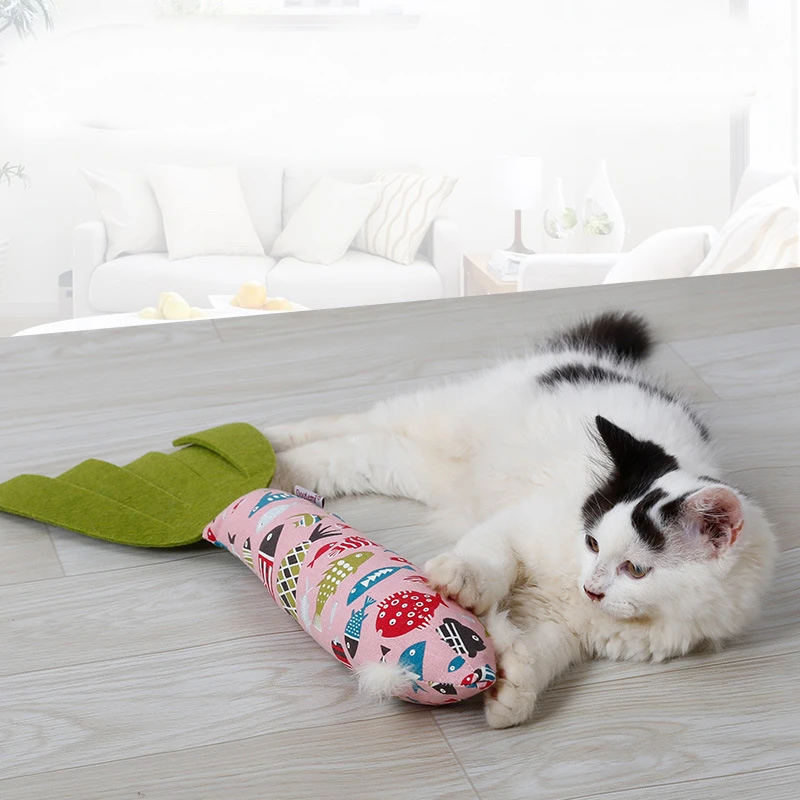 Floppy Fish Cat Toy Cat Biting Toys To Keep Cats Busy