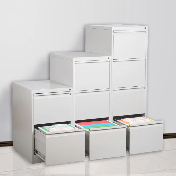 Factory Wholesale 4 Layer Office Furniture 4 Drawer Metal Office Drawer Cabinet