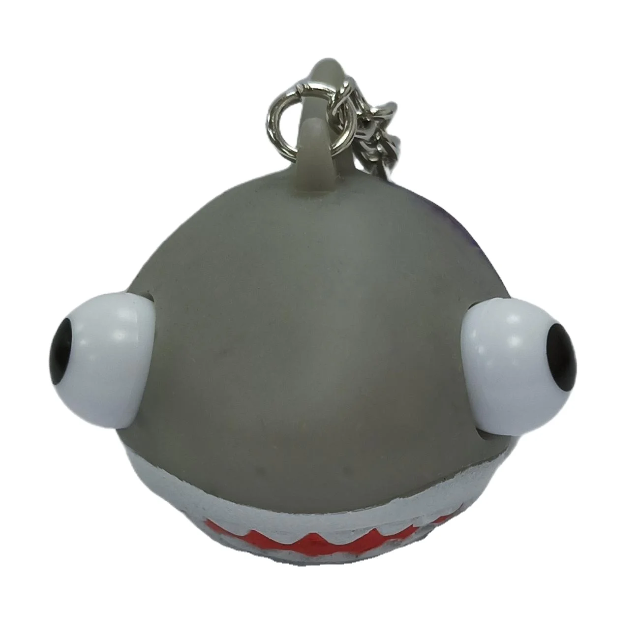 Factory stock fish shaped 3D decompression toy, Squeeze eye novelty and quirky keychain