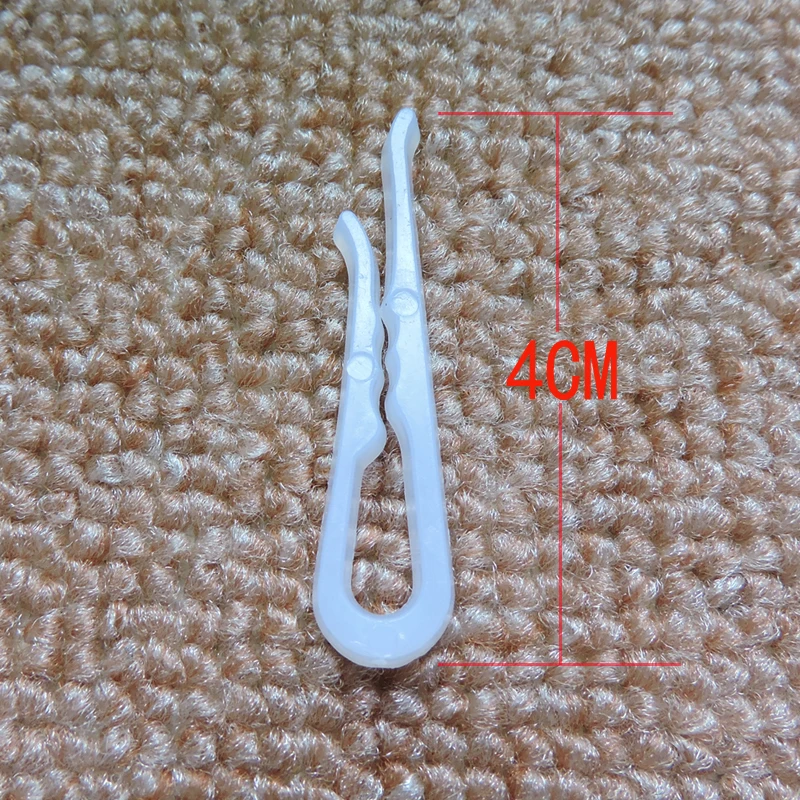 goods in stock  plastic clothes clips Manufacturers Plastic Shirt Clip for Packing collar stays