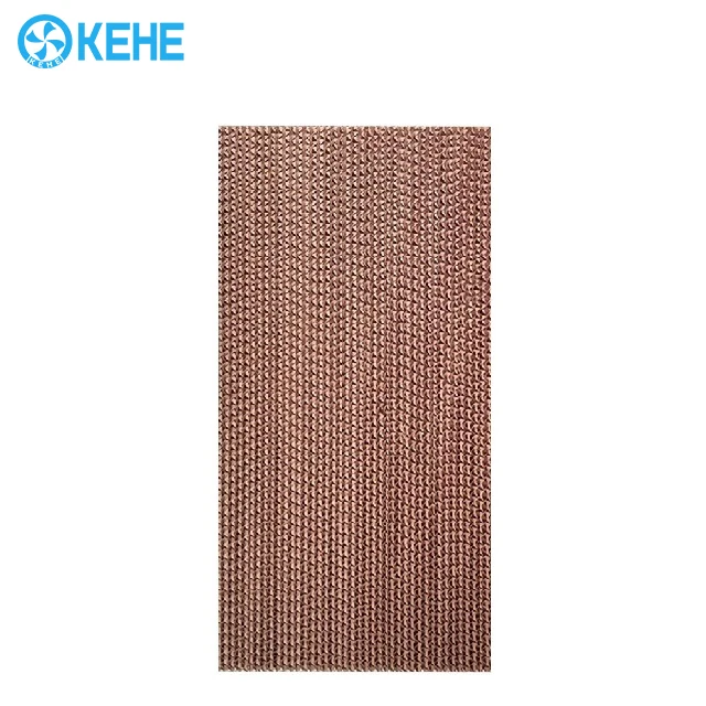 Low price 7090 7060 5090 poultry farm evaporative honey comb water cooling pad for greenhouse air cooling system