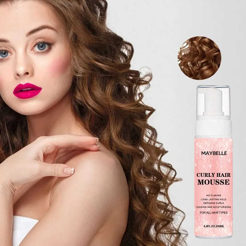 Hot selling Hair strong Mousse Hair Mousse For Curly Hair