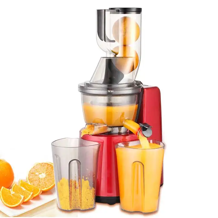 240 Watts Mini Slow Juicer Extractor Machine Sugarcane Carrot Oran Juicer Portable Potable Juicer with Masticating Function
