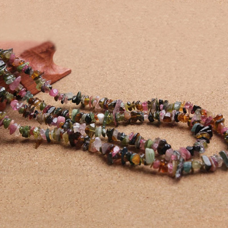 Wholesale crystal gravel Semi-finished crystals healing stones jewelry crystal loose gemstone for sweater chain