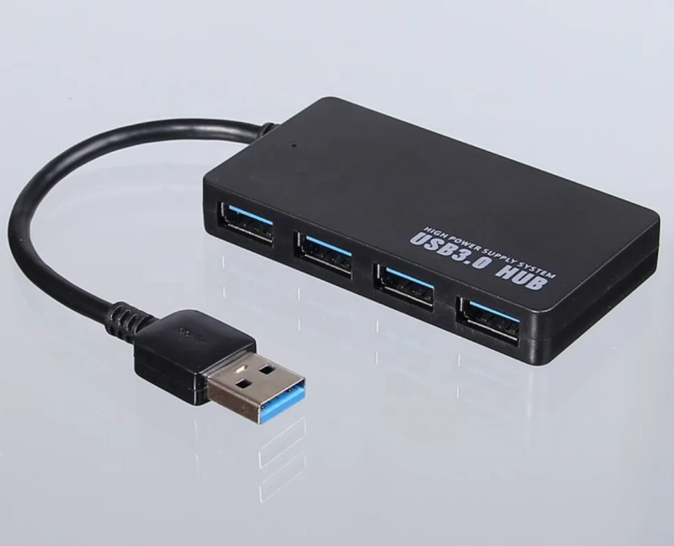 Factory Direct Supply Ultra Thin Super Speed USB 3.0 4 Ports HUB