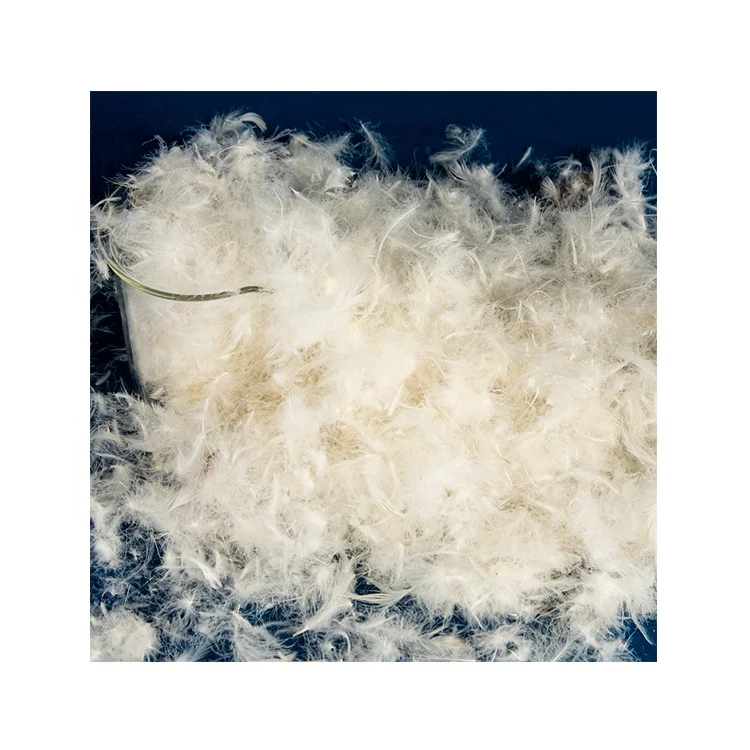 
Wholesale Raw Material Filling Material Washed 40% White Duck Feather Down For Duvet Pillow 