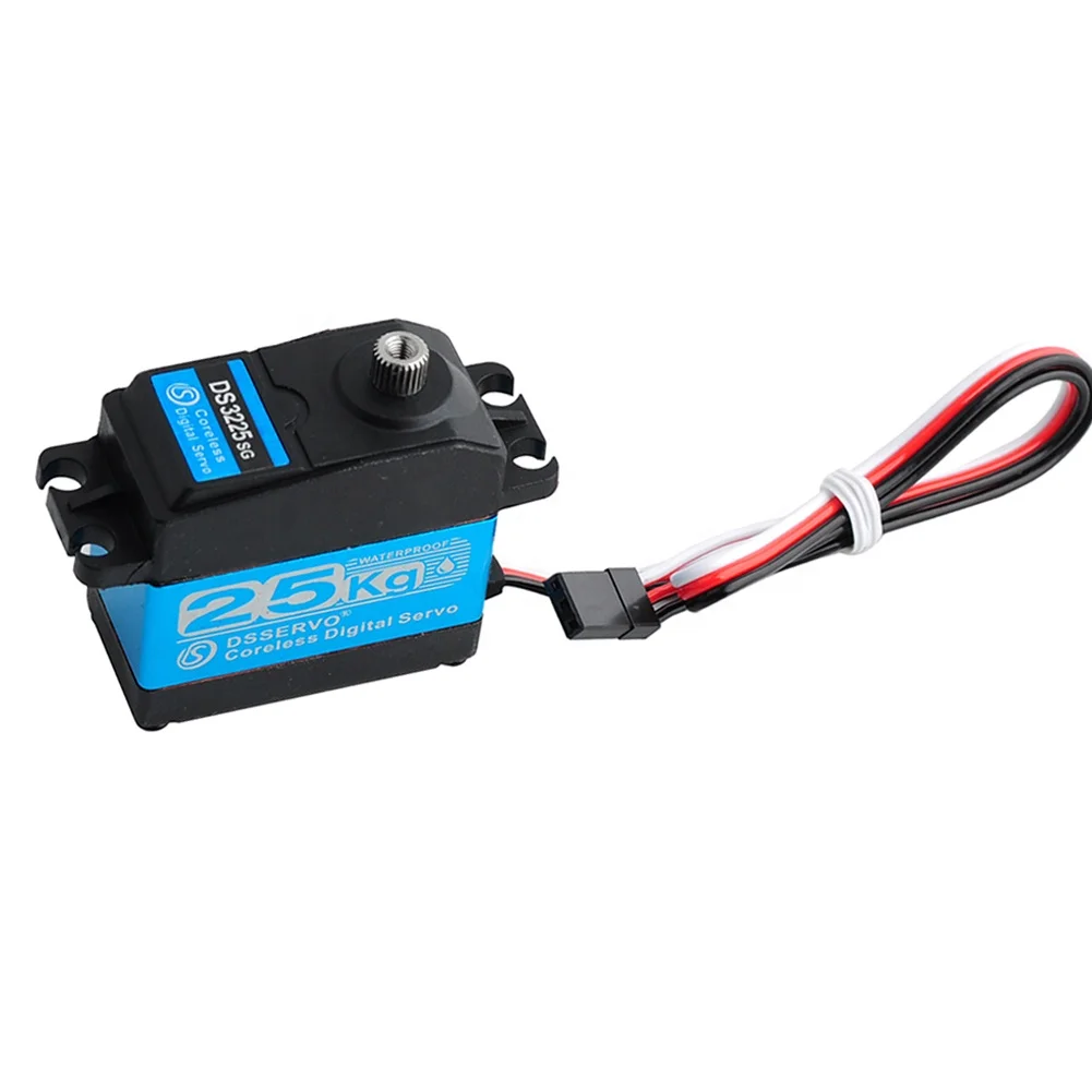 Stemedu DS3225MG 25KG Coreless Digital Servo High Torque Full Metal Gear Steering Servo Motor for DIY Baja Crawler Cars