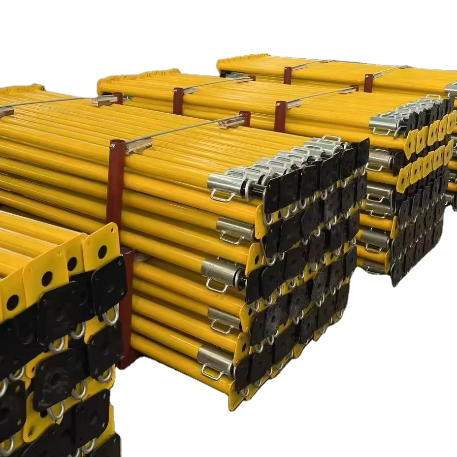 Construction used  pre-galvanizedadjustable steel prop prop post shuttering jacks used frame scaffolding