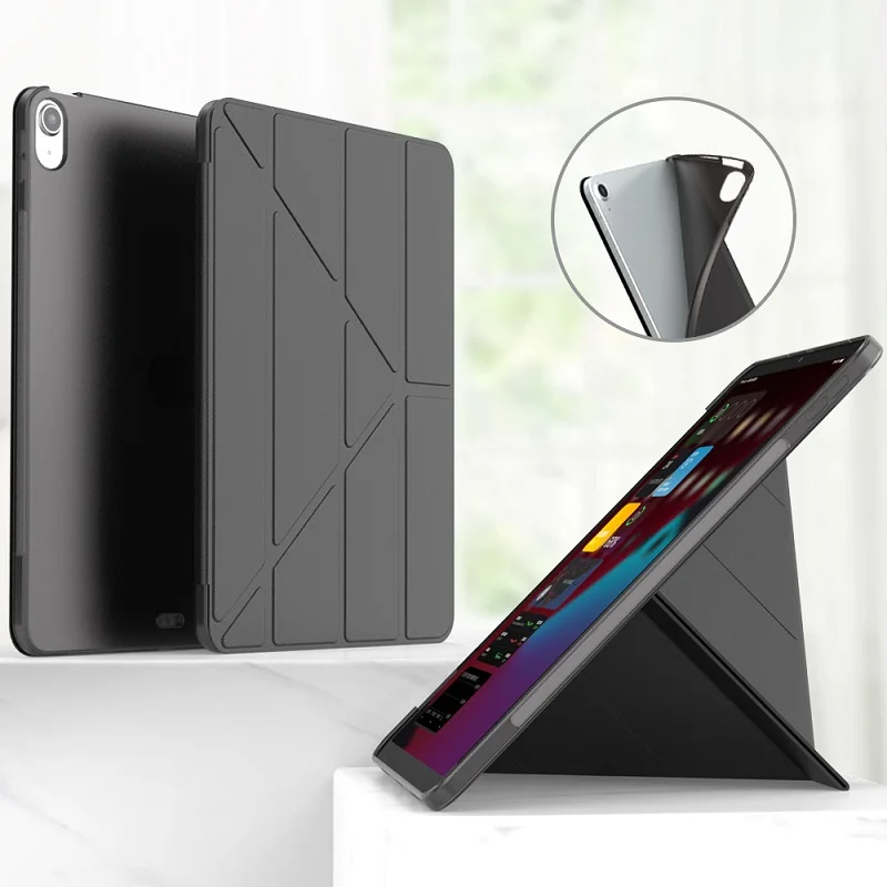 Original Auto-sleep Wake Tablet Protective Case for Ipad Air Mini 2 3 4 5 6 Magnetic Foldable Flip Tablet Cover for Ipad Mini