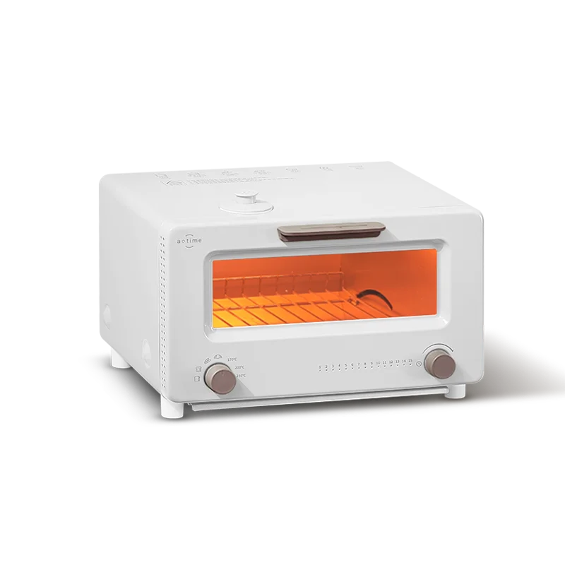 Kitchen Tabletop Mini Donuts Toaster Oven 10L 1300W Toaster Oven Retro Convection Steam Microwave Oven