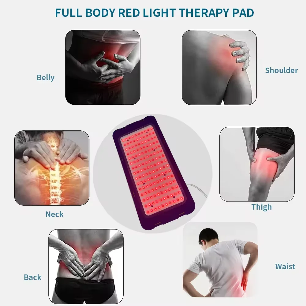 CELLUMA RED LIGHT THERAPY MACHINE BEAUTY SALON SPA BOOSTS COLLAGEN PRODUCTION FULL BODY RED LIGHT THERAPY PAD FOR PAIN RELIEF